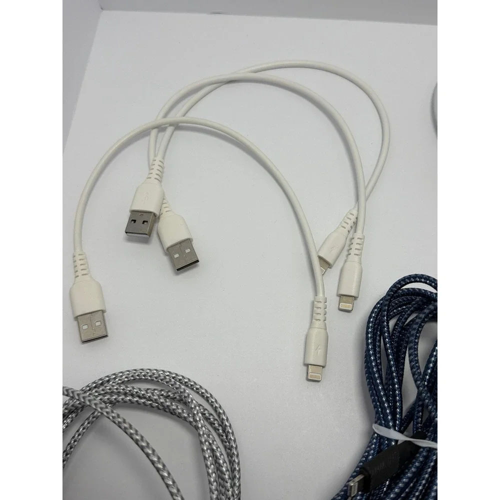 Lot of 14‎ 8-pin USB charging/data cable